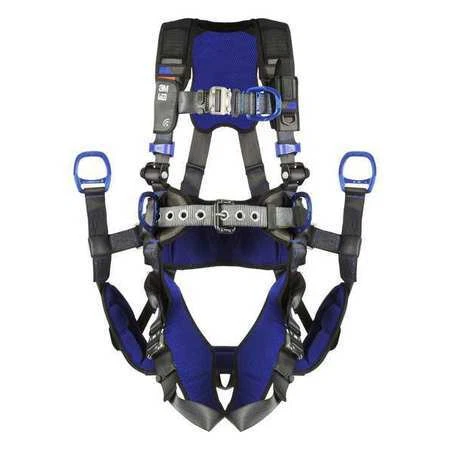 3M Dbi-Sala 1113191 Harness, Vest Style, M, Polyester, Gray