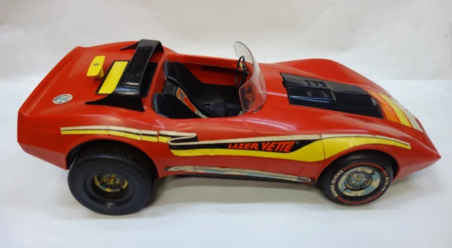Boîte Vide Mattel Lazervette – Corvette Big Jim (Occasion)