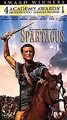 SPARTACUS VHS WIDESCREEN 2 Tape Set NEW FACTORY SEALED Kirk Douglas $7. ...
