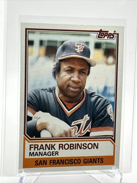 1983 Topps Frank Robinson Baseball Card #576 NM-Mint FREE SHIPPING