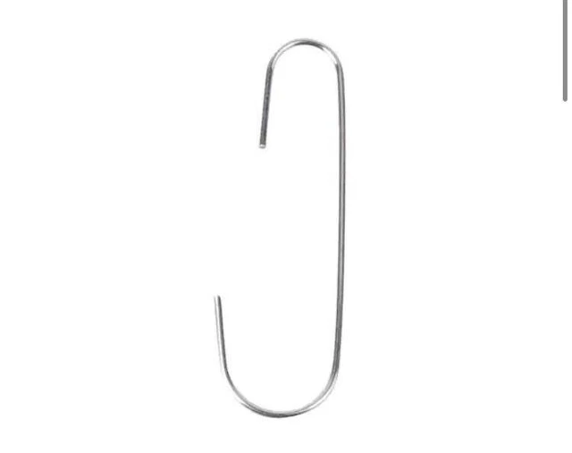 1.3” Small Silver Christmas Ornament Hooks by Ashland®, 120ct. 2