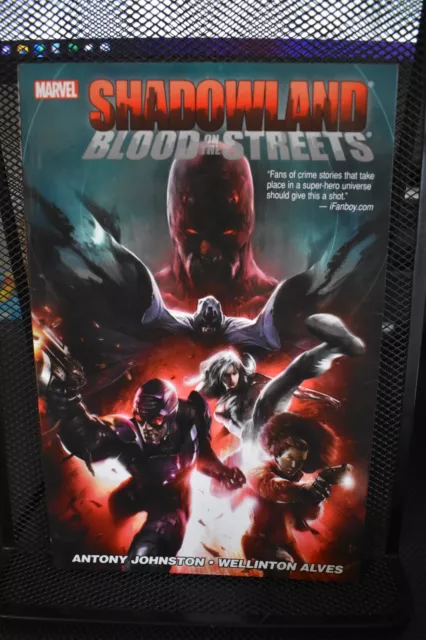 Shadowland Blood on the Streets Marvel TPB BRAND NEW RARE Daredevil Moon Knight