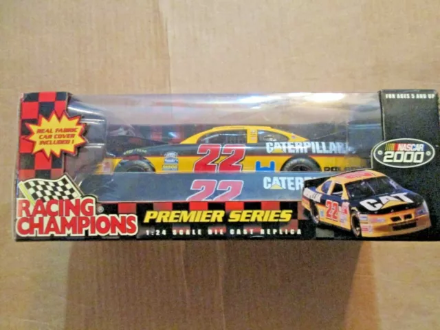 MIB Racing Champions  1:24  Hood Open & Car Cover Caterpillar #22 Ward Burton