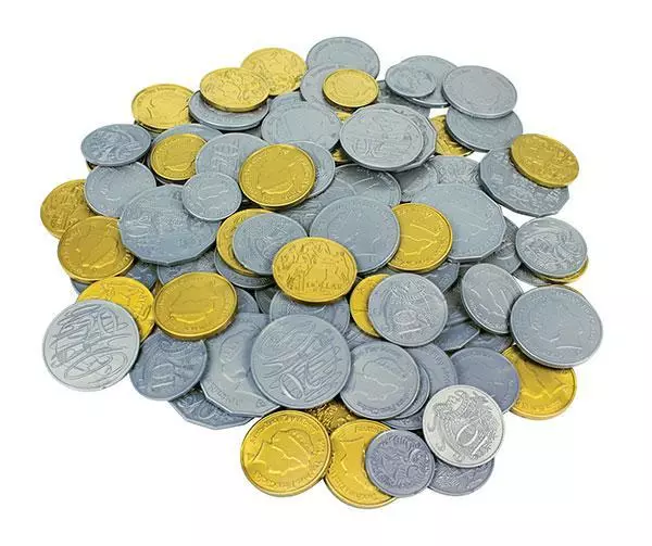 30 X Australian Play Money Coins Maths Teacher Resource Realistic Toy Kids