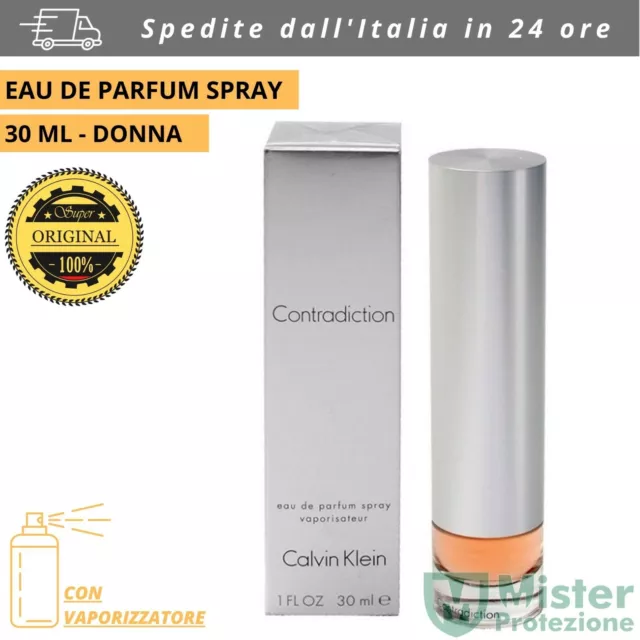 Calvin Klein Contradiction per Donna 30 ml Eau de Parfum Spray Vaporisateur