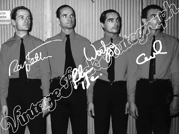 KRAFTWERK  - print signed photo - foto con autografo stampato