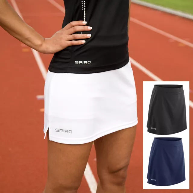 Ladies Womens Womans Windproof Quick Dry Tennis Hockey Sports Skort Short Skirt