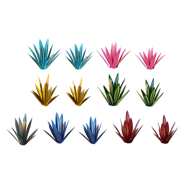 TEQUILA RUSTIC SCULPTURE,DIY Metal Agave Plant,Garden Yard Art