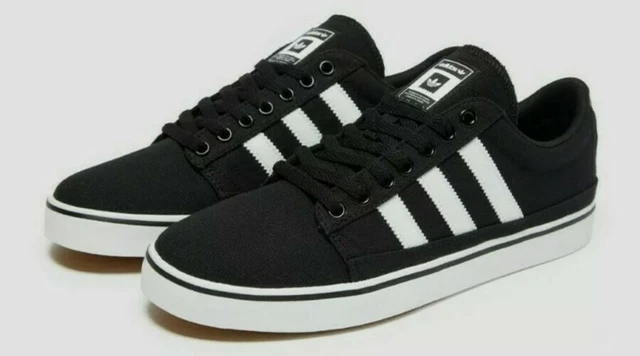 ADIDAS ORIGINALS black trainers size 8 Skateboarding, Casual EUR 46,71 - PicClick FR