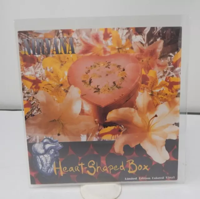 Nirvana Heart Shaped Box limited edition Red colored vinyl 7”