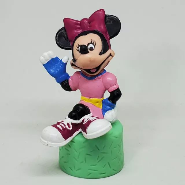 Vintage Totally Minnie Mouse PVC Figure Disney Avon 1988 Cake Bottle Topper