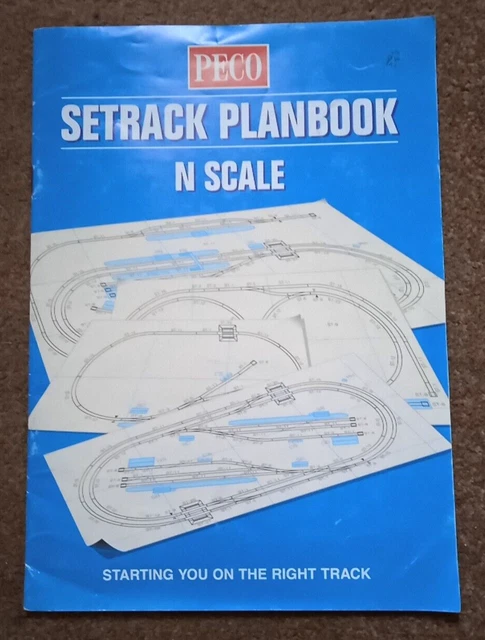 PECO SETRACK PLANBOOK N Scale Catalogue Published in Mid 2000's £2.00 ...