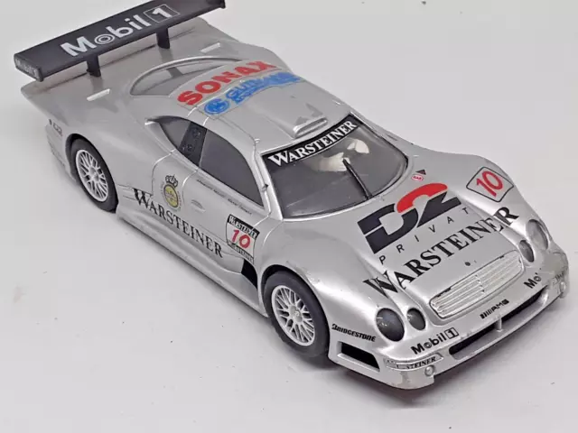 SLOT CAR Ninco Mercedes CLK GTR Warsteiner ref. 50167 n°10 D2