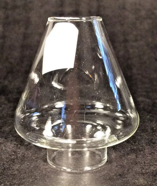 1 1/4" X 2 3/4" Pixie Night clear glass chimney for Pixie style oil lamp burners