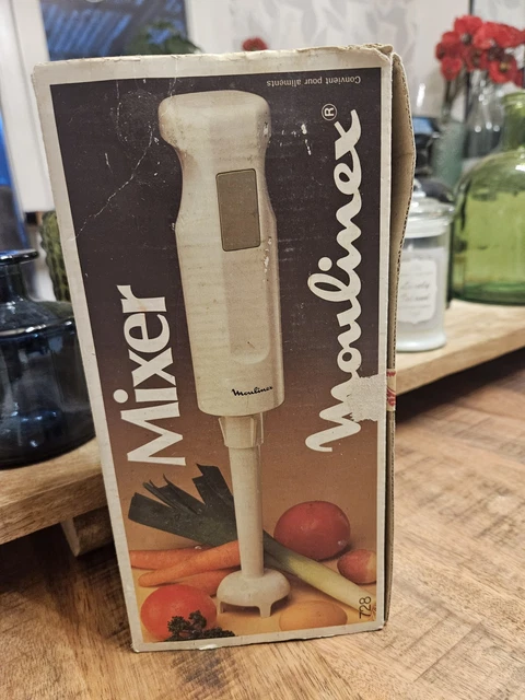 Moulinex Mixer 66 + filtre spécial Ancien Vintage année 1970
