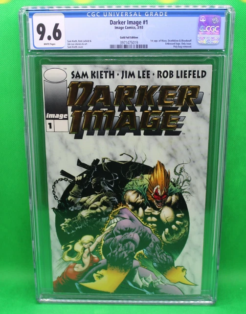 Darker Image #1 Gold Foil Edition CGC 9.6 Image Comics 1st Maxx 1993 Lee Liefeld
