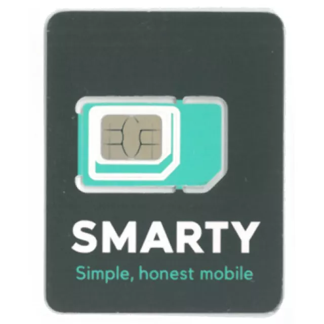 English SMARTY UK SIM card WITHOUT REGISTRATION