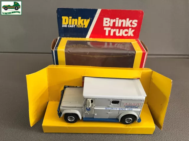 Voiture Miniature Camion Blindé Dinky Toys Brinks Truck Meccano England