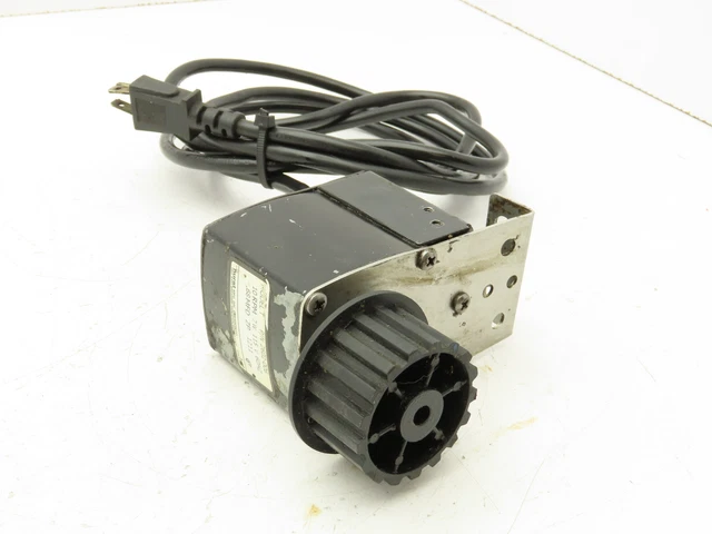 Hurst 2602-006 Model T Synchronous Gearmotor 10 RPM 30:1 7W 115V