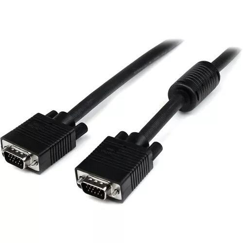 Startech 1 ft Coax High Res Monitor VGA Cable HD15 M/M