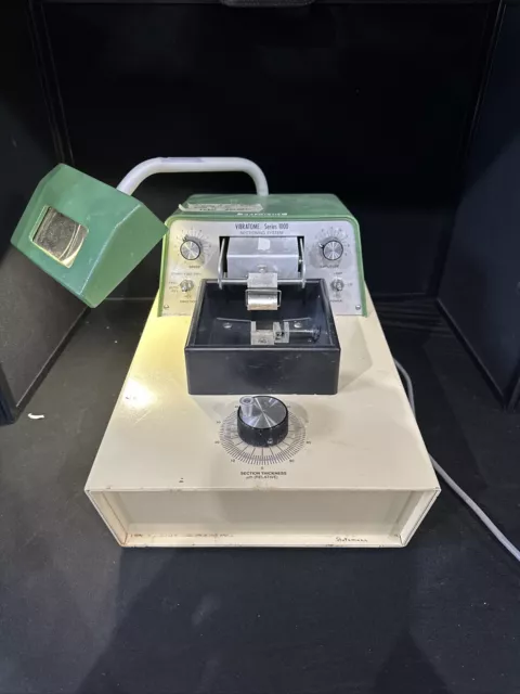 TPI Vibratome Sectioning System Series 1000 Tested Working