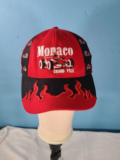 Monaco Grand Prix Monte Carlo Black/Red Men's Baseball Hat Cap