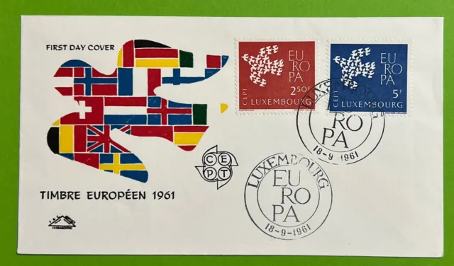 Ersttagsbriefe aus großer Sammlung Europa 1961