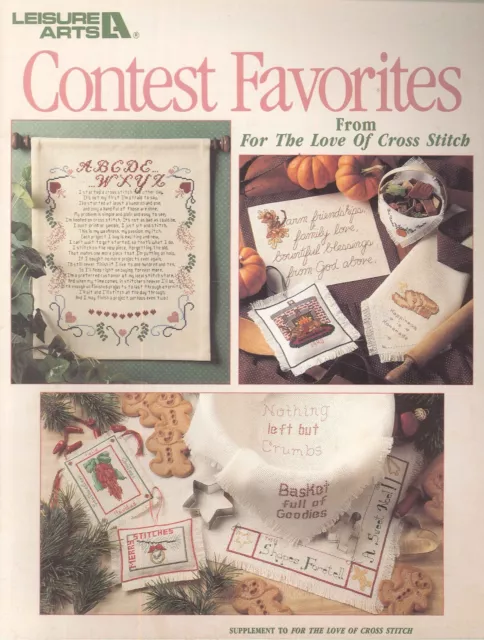 Contest Favorites For The Love Of Cross Stitch 1990 Mother Sampler 1st Christmas