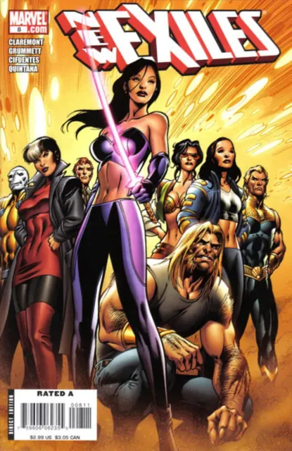 New Exiles #8 (2009) Marvel Comics