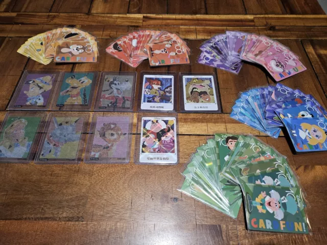 2023 Card Fun Disney 100 Joyful Rainbow Base Cards And Extras Lot Of 109