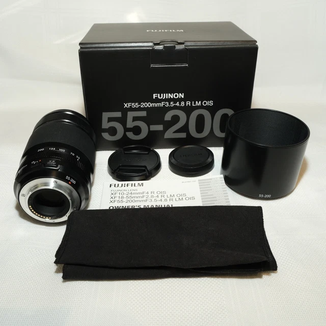 Fujifilm XF 18-55mm F2.8-4 R LM OIS #115- 富士フィルム XF55-200 F3.5-4.8 ズームレンズ