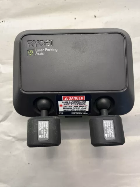 Módulo de asistencia de estacionamiento de garaje RYOBI usado abridor de puertas láser doble GDM222 ¡Funciona!