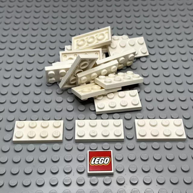 LEGO® Piastra Basic 3020 2x4 Bianco 20 PZ