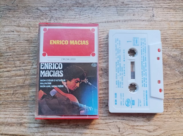 Enrico Macias Mon Coeur D'attache Compilation Cassette Audio Tape France Mfp