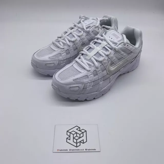 NIKE P 6000 TRIPLE teinte blanc platine femmes BV1021 102 UK