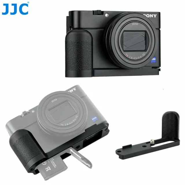 per Sony RX100VI M6 RX100V M5 RX100IV M4 RX100III II impugnatura fotocamera in metallo