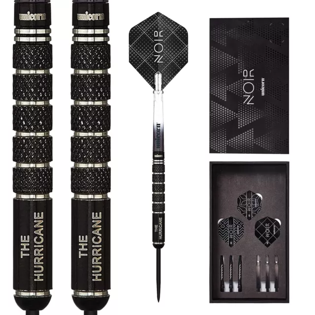 New Unicorn Kim Huybrechts Noir 90% Tungsten Darts - 24g 2