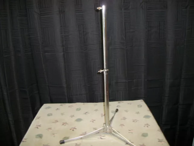 1960's or 70's flat base cymbal stand no top post