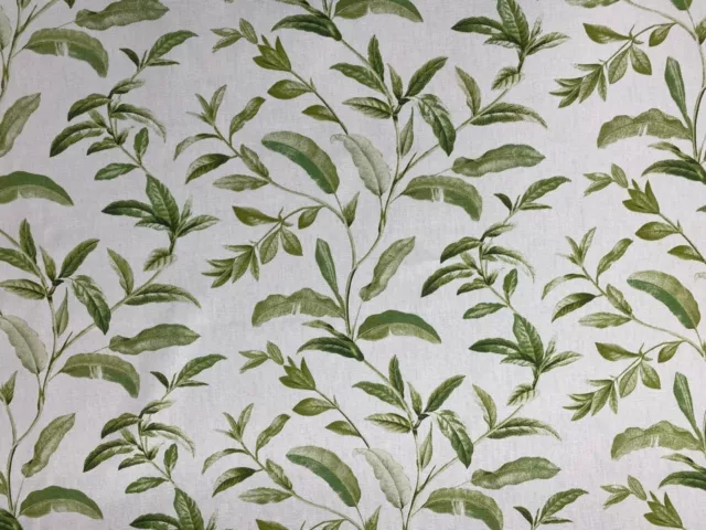 Oasis Spruce Green Cotton 140cm Wide Curtain/Craft Fabric