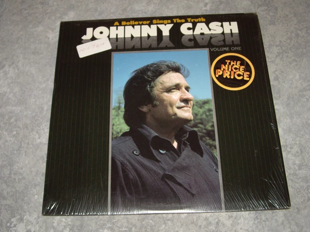 JOHNNY CASH A Believer Sings The Truth Volume 1 LP stéréo EUR 3