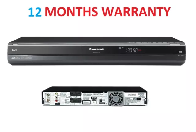 Panasonic MultiRegion DMR-EX773 160GB HDD DVD Recorder Freeview PVR Free HDMI