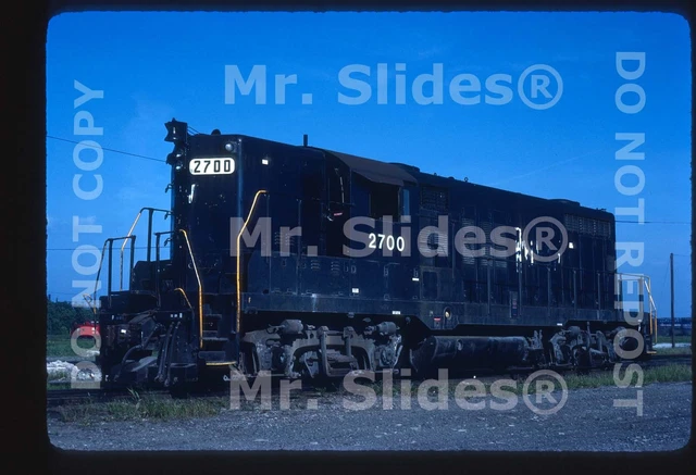Original Slide N&W Norfolk & Western Ex NKP GP18 2700 Chicago IL 1982
