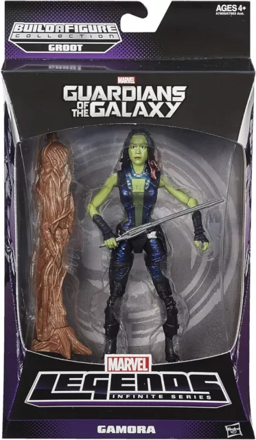 Marvel Legends Infinite Series Guardians Of The Galaxy Gamora Groot BAF MISB