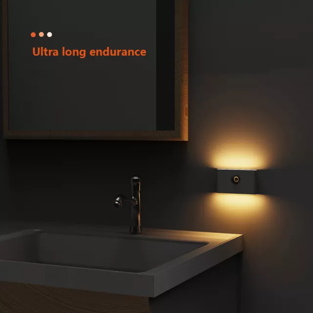 Human Infrared LED Wall Lamp Eye Protection LED Nightlights for Cabinet Bathroom