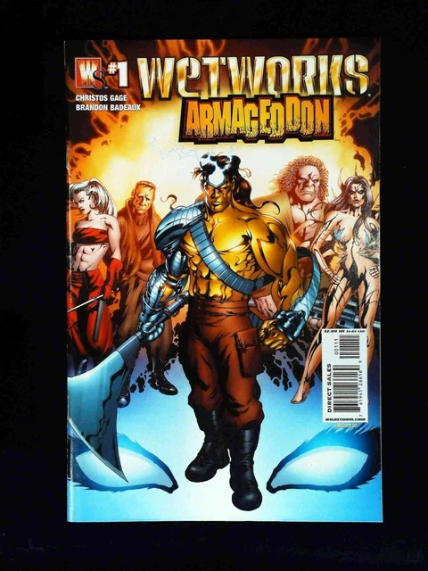 Wetworks Armageddon #1  Dc/Wildstorm Comics 2008 Vf/Nm