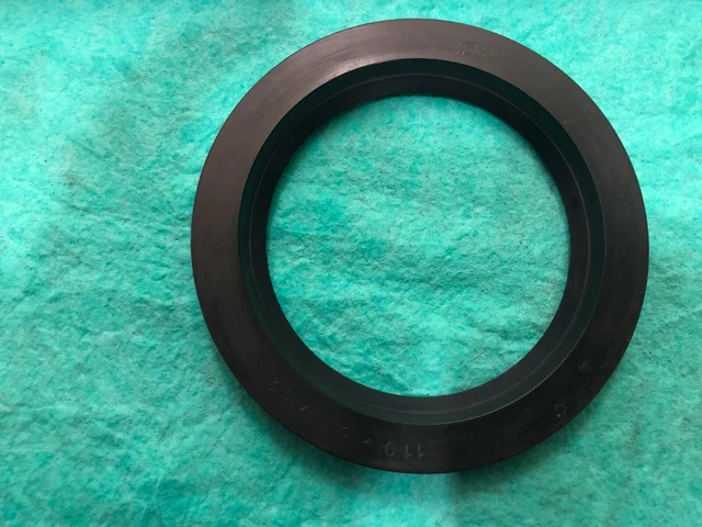 Paraolio 60x80x10 Mm Doppio Labbro FKM - Tenuta Per Alta Temperatura, Ricambio Meccanico