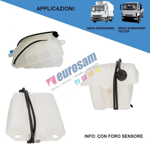 Vaschetta Serbatoio Acqua Radiatore STAR Con Tappo E Sensore Per Fiat Croma E Lancia Thema