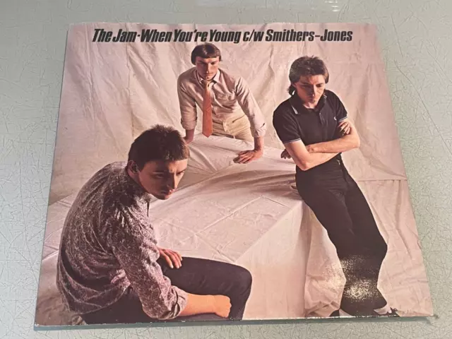 The Jam - When You're Young & Smithers-Jones - Vinyl Record 7" Single - 1979