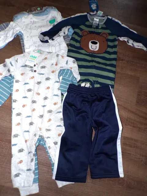 Infant Boys 6-9 Months Adorable Lot of Mixed Fall/Winter Clothes-New with Tags!