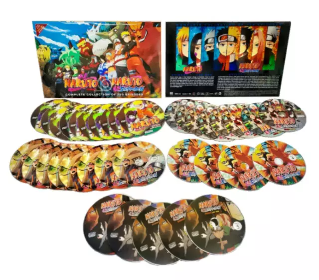 Anime DVD Naruto Shippuden Episode 1-500 Complete English Dub + FREE DVD  FedEx